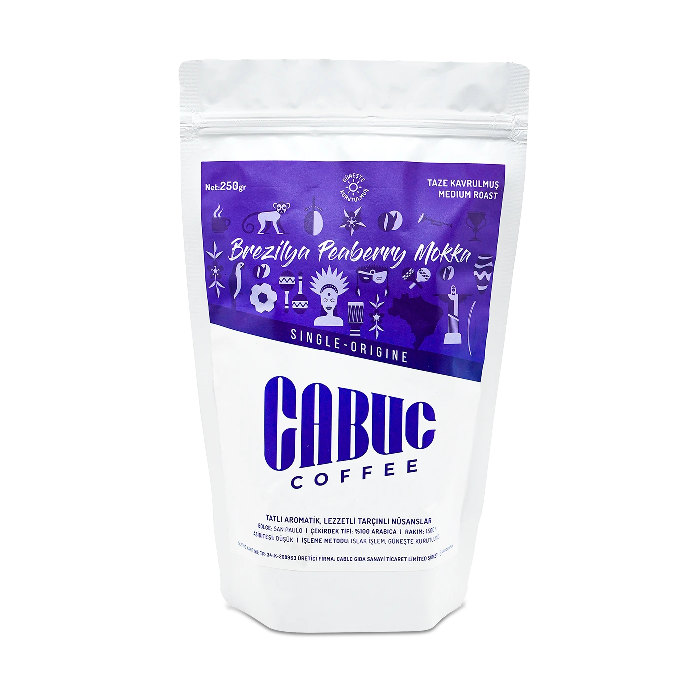 Brazilya Peaberry Mokka 250gr