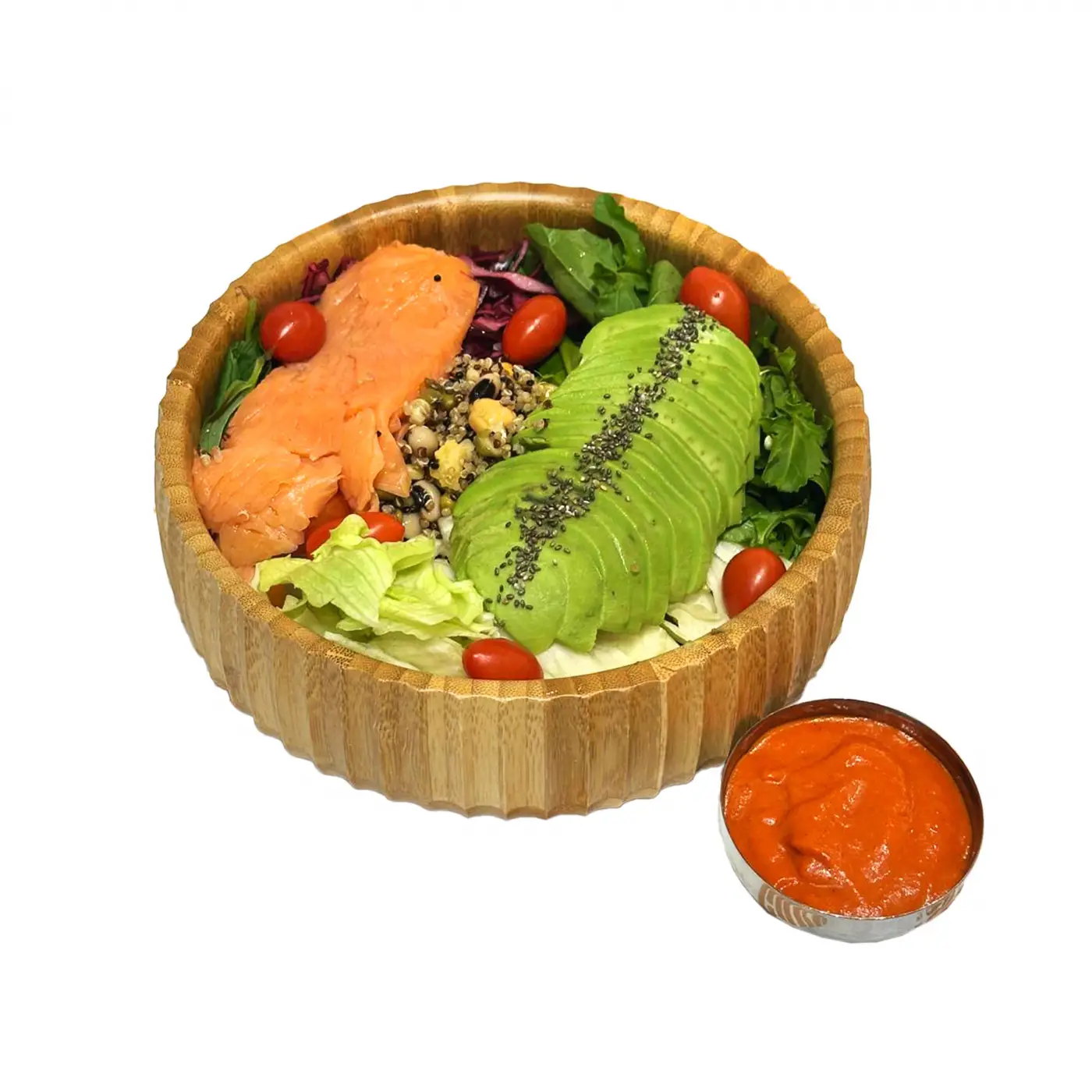 Füme Somon Balıklı Salata