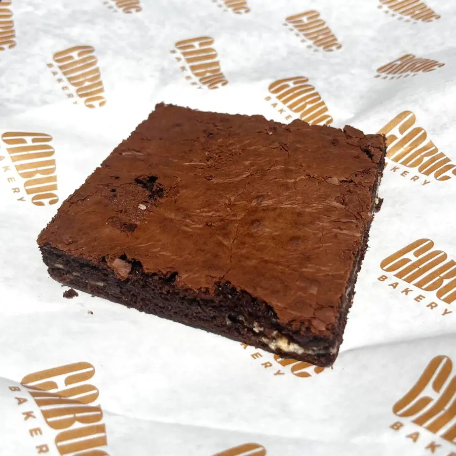 Beyaz Çikolatalı Browni